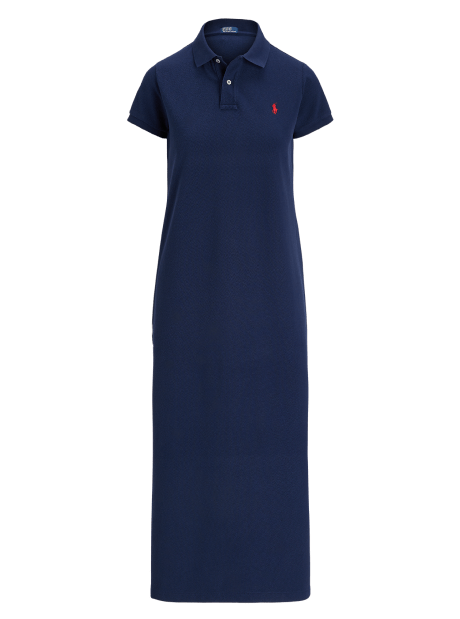 Polokleid aus Baumwollpiqué