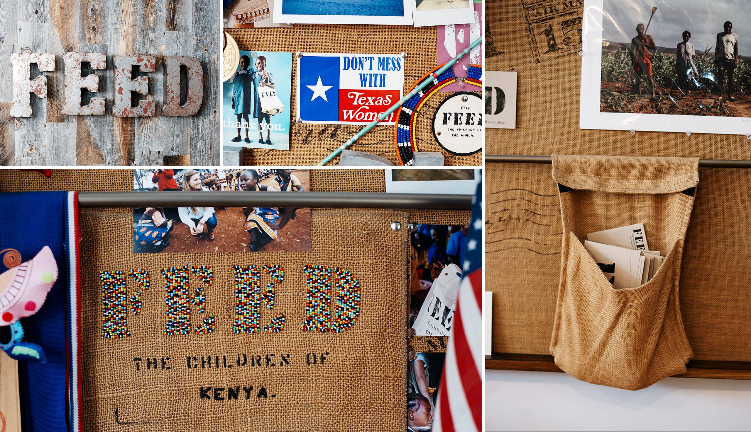 D&eacute;cor details inside the FEED office