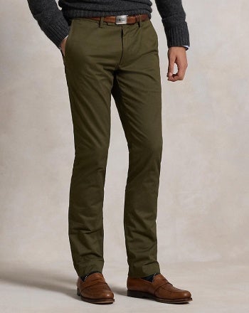 Men s Trousers Slim Fit Trousers Chinos Ralph Lauren CH