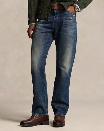 Ralph lauren men's stretch jeans sales