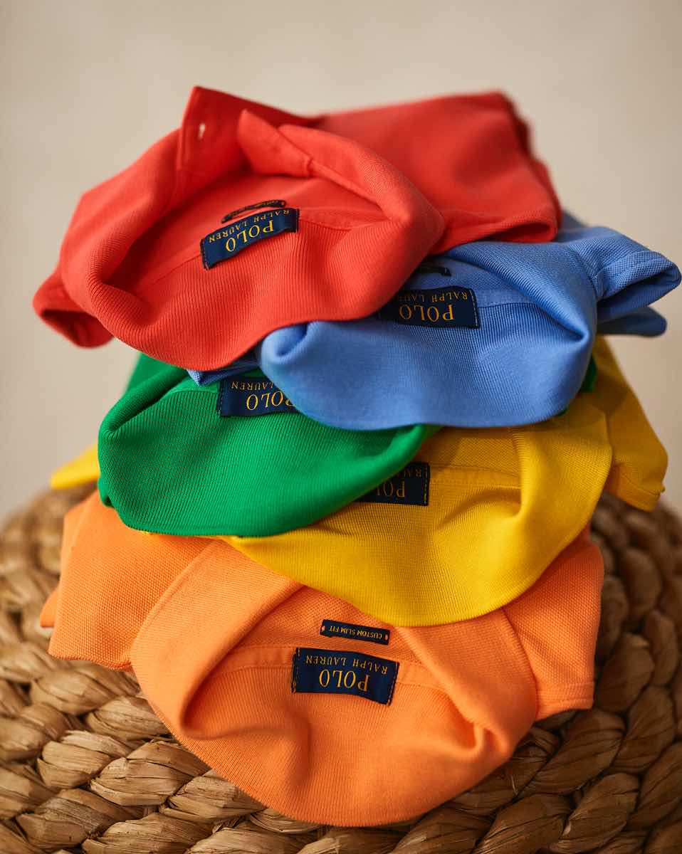 The Iconic Custom Slim Fit Mesh Polo