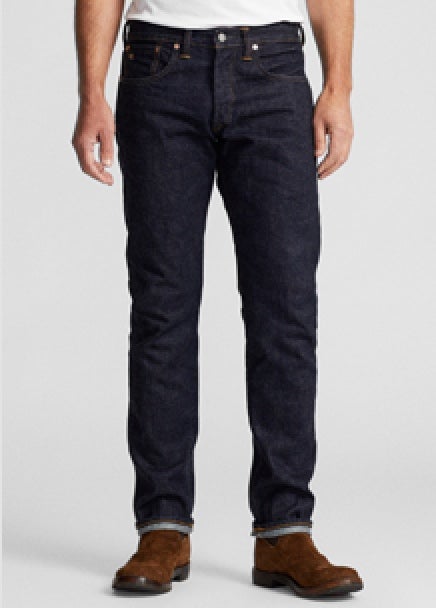 Double rl discount selvedge jeans