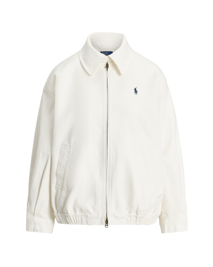 Coupe-vent oversize en coton