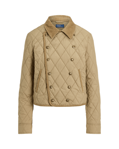 Veste matelassée croisée