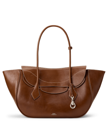 Grand sac porté épaule Polo Blaze cuir