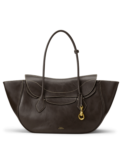 Grand sac porté épaule Polo Blaze cuir