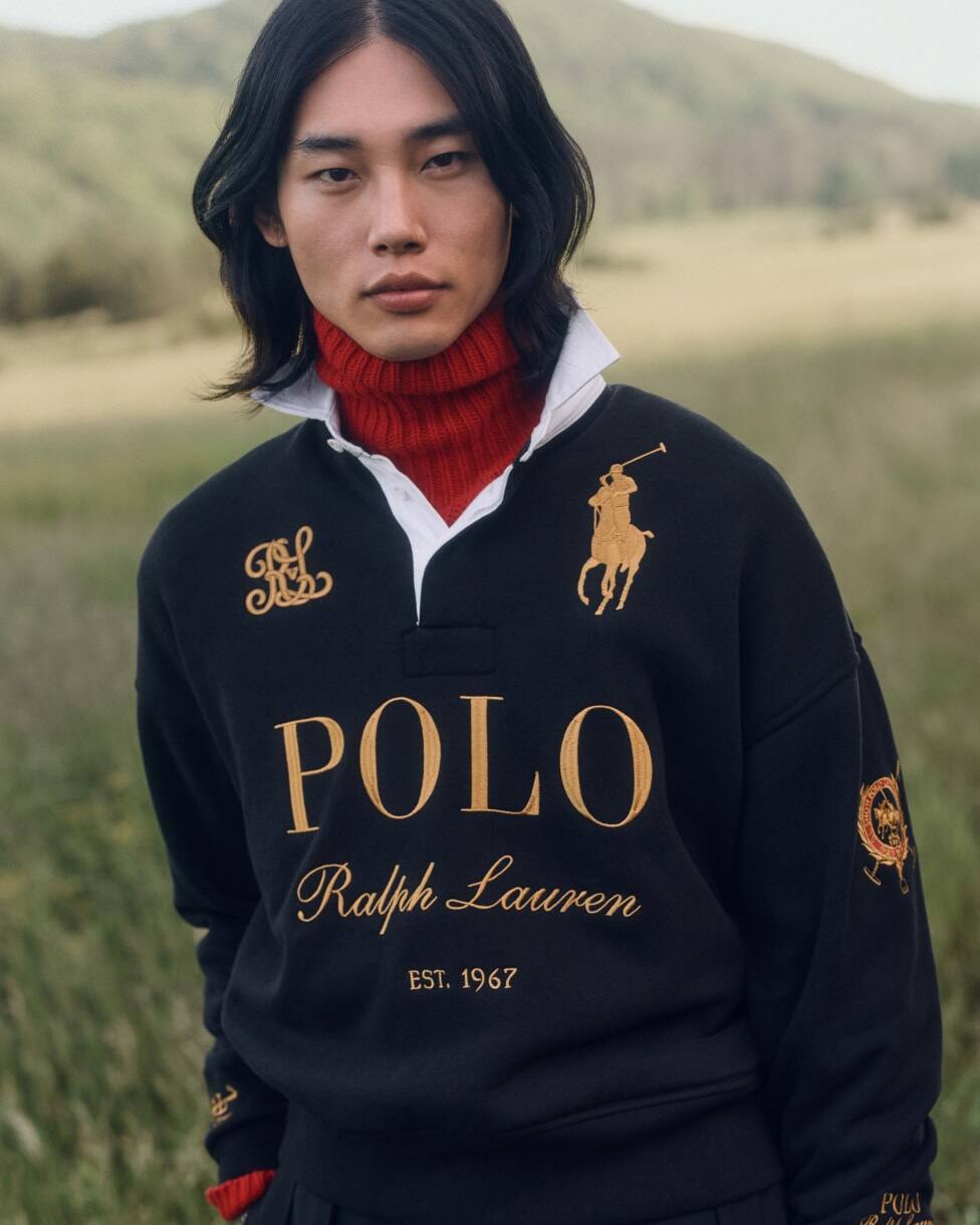 Sweat rugby Relaxed Fit Big Pony