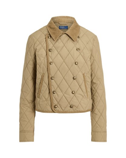 Veste matelassée croisée